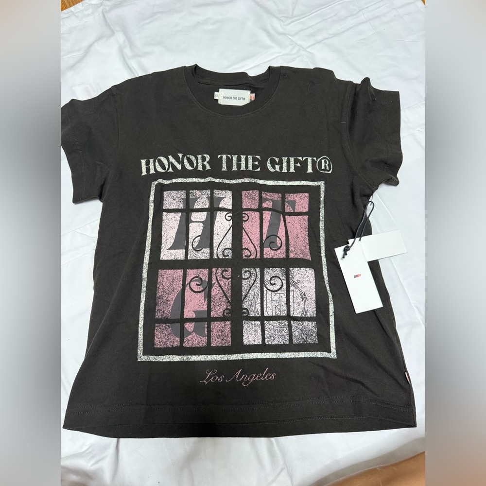 Honor The Gift Black Graphic Women's Tee